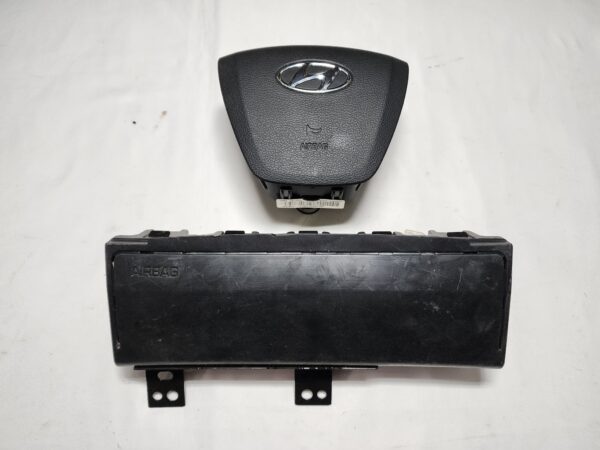 2015 - 2017 Hyundai Sonata Drivers Steering Wheel & Knee Airbags